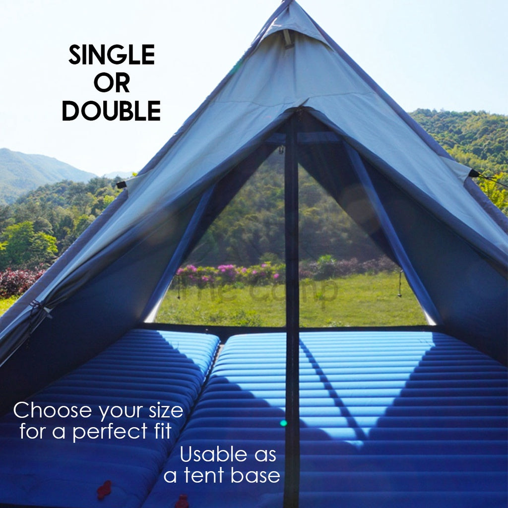 Mobi Garden Portable Air Bed Camping Mattress Tent Inflatable Single Double Outdoor Foldable Sport Family Naturehike