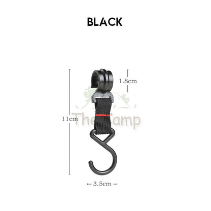 Outdoor Camping Hanging Hook for Triangle Rack Shelf S Shaped Hanger
