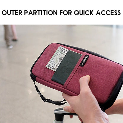Naturehike Waterproof Travel Wallet Waterproof Passport Holder Coin Bag Purse Camping Tent Nail Peg Rope Table Chair