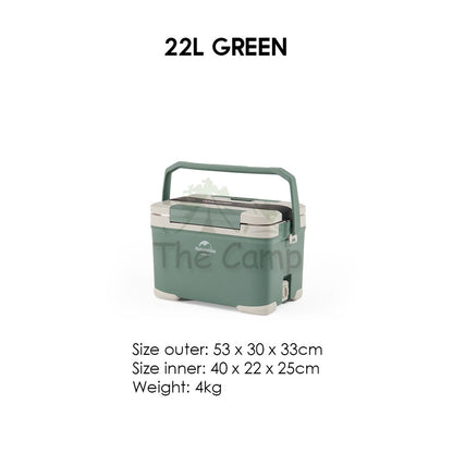 Naturehike Portable LY Cooler Box Ice Box Camping Outdoor Picnic Refrigerator Storage Box 22L 30L Freezer NH21SNX05