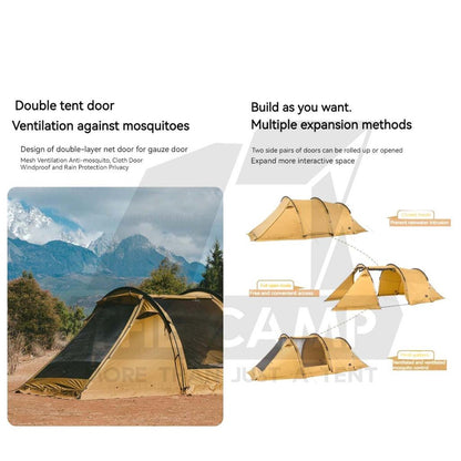 Naturehike Cloud Vessel Light Tunnel Tent Outdoor Camping Khemah Kereta CNH22ZP027