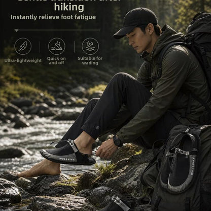 Wellhike SWS Foldable Slipper Shoes Sandal Outdoor Camping Indoor Beach Hotel Home Quick Dry Anti Slip Wading