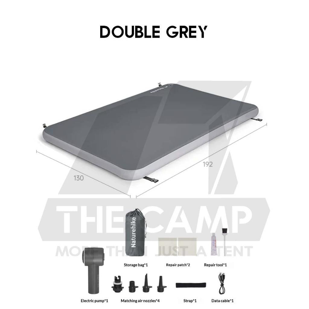Naturehike Drop Stitch Air Bed Mattress 10cm with Electric Pump Joinable Silent Tilam Outdoor Camping CNK2550WS039