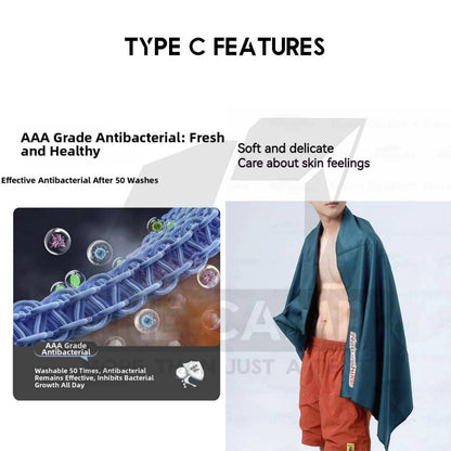 Naturehike Quick Dry Towel Anti Bacterial Bath Body Face Towel Swimming Outdoor Beach NH19Y001-J NH20FS009 CNK2300SS010