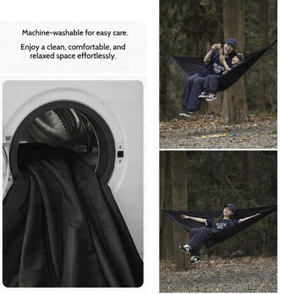 Blackdog Ultralight Hammock Double Size Anti Roll Design Adjustable Strap Outdoor Camping Buaian Gantung CBD2550WS071