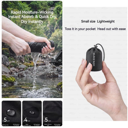 Blackdog Quick Dry Towel Anti Bacterial Bath Body Towel Swimming Outdoor Camping Gym Hiking Beach CBD2650SP010