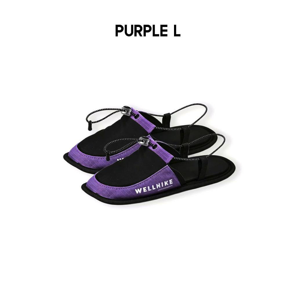 Wellhike SWS Foldable Slipper Shoes Sandal Outdoor Camping Indoor Beach Hotel Home Quick Dry Anti Slip Wading