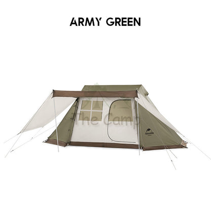 Naturehike Village 5 Upgraded Version Snow Skirt Automatic Camping Tent Large Chair Flysheet Table Tarp Peg Nail Pole