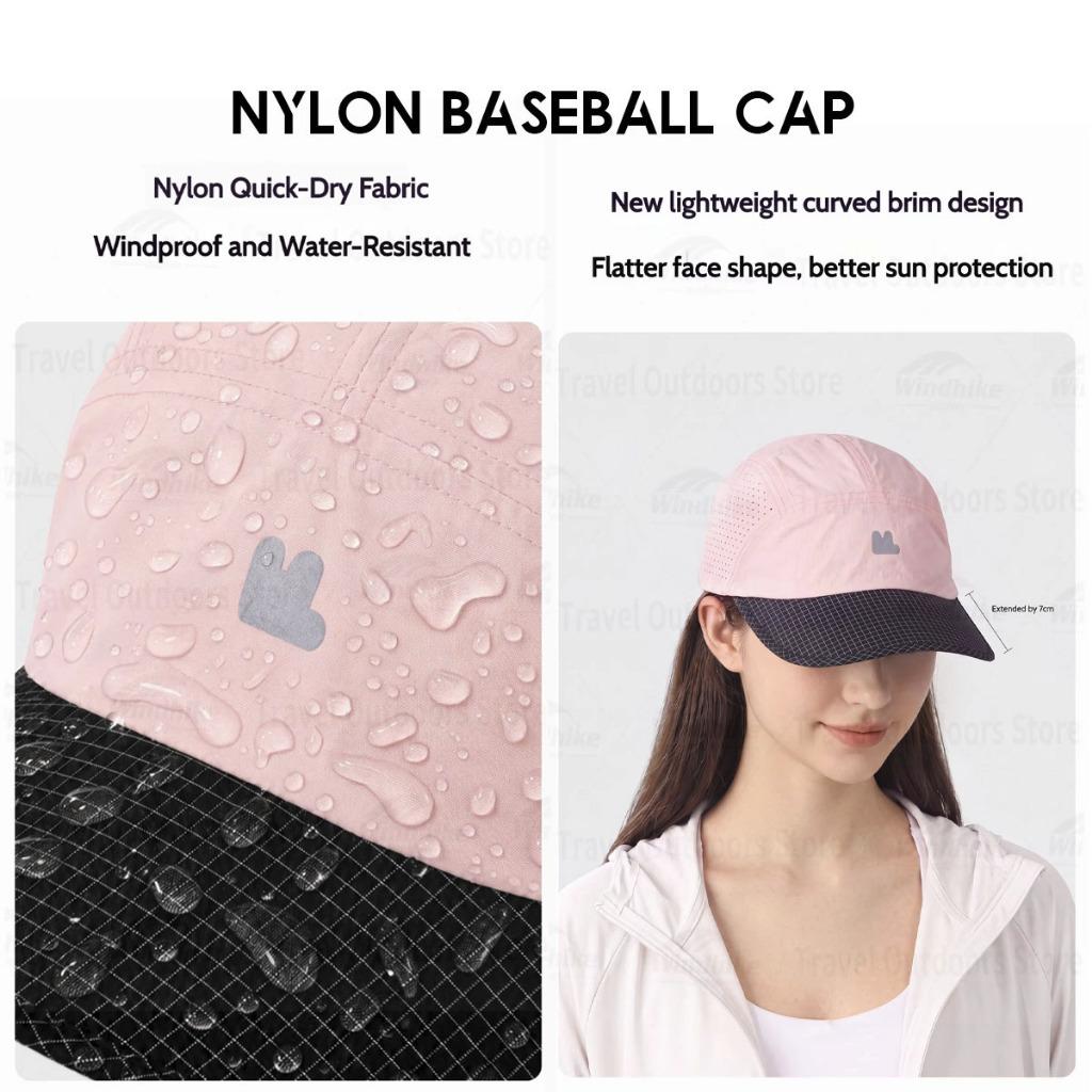 Blackdog EDGY / Nylon Baseball Cap Camping Outdoors Hiking Outing Leisure Black Topi CBD2550FS011 CBD2650FS010