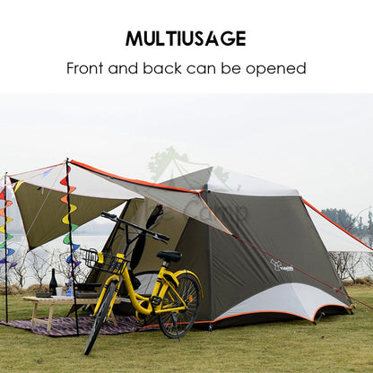 Vidalido Camping Cabin Tent Automatic Setup Large Space 2 3 4 People Quick Fast Silver Coated Rainproof Camp UPF50+
