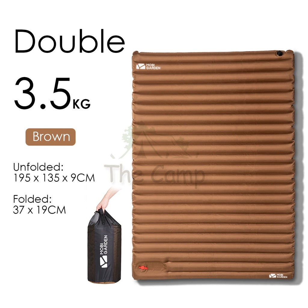 Mobi Garden Portable Air Bed Camping Mattress Tent Inflatable Single Double Outdoor Foldable Sport Family Naturehike