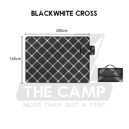 Blackdog Portable Mat Picnic Carpet Waterproof Soft Comfortable Washable Moisture-Proof Floor 600D Oxford CBD2550WS013