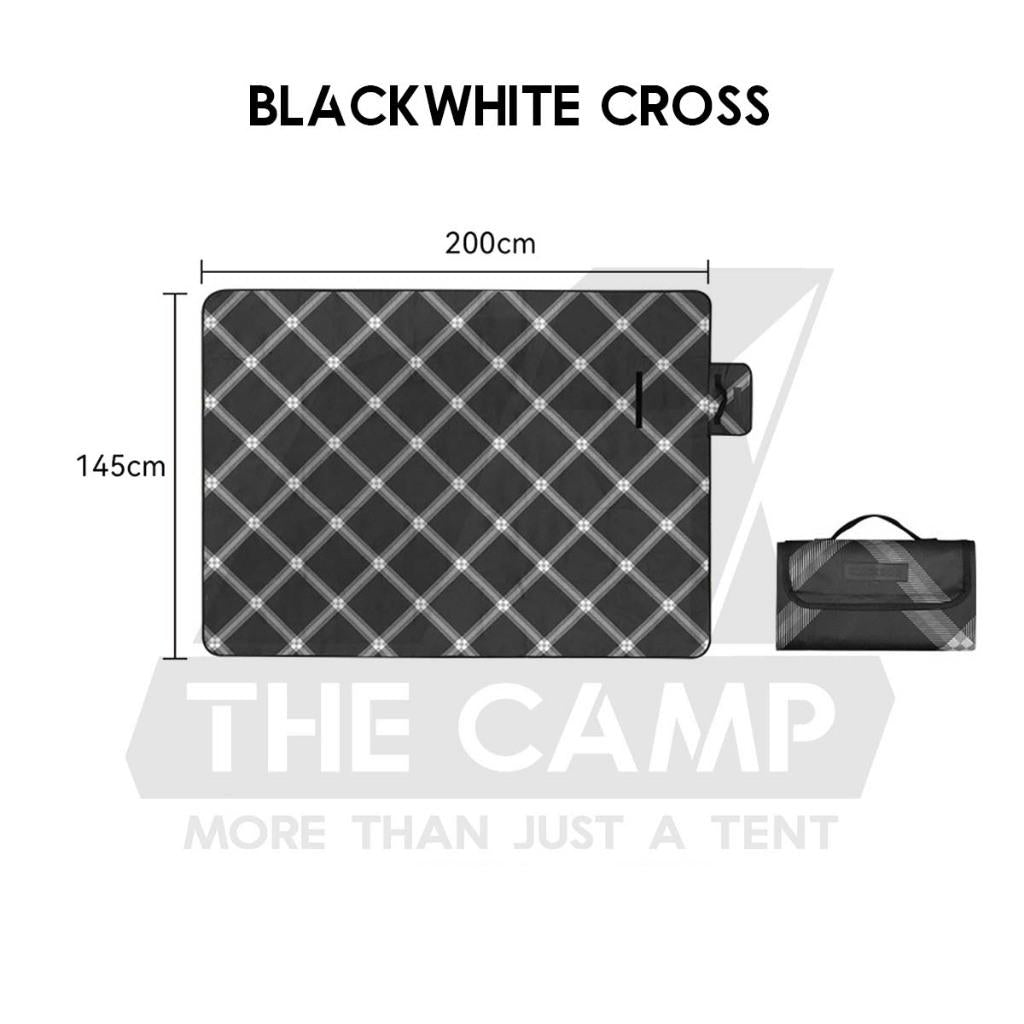 Blackdog Woven Blanket Carpet Mat Double Face Sided Multipurpose Tassel  Washable Camping Outdoor CBD2300DZ013