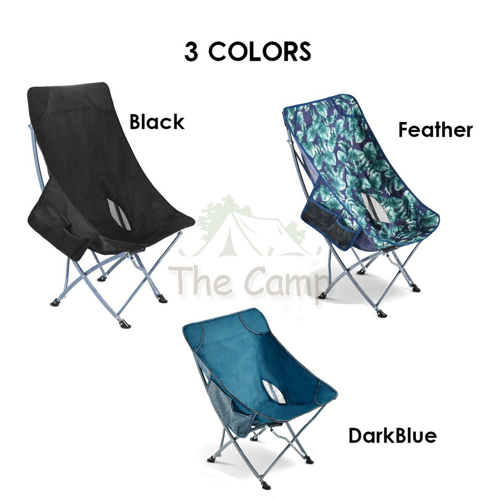 Camping Folding Chair High & Low Back Outdoor Portable Foldable Picnic Moon Chair Aluminium Alloy Lightweight Naturehike