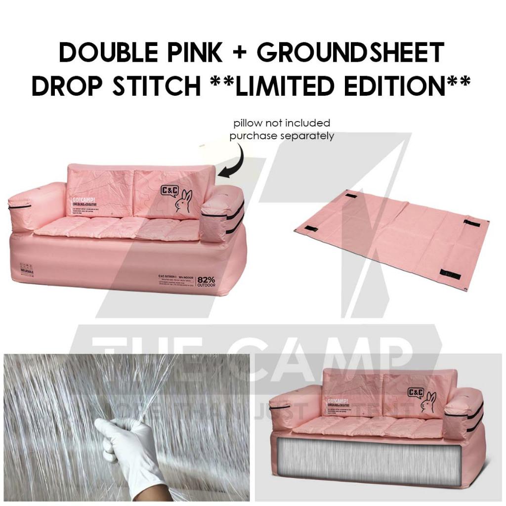 CC Air Sofa Drop Stitch Version Day Dream Outdoor Camping Optional Groundsheet Mat Leisure Inflation Lazy Bed