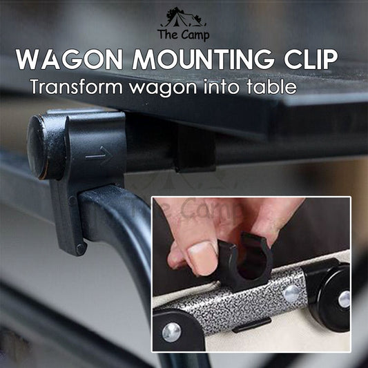 Camping Wagon Accessories Holder Mounting Clip for Aluminium Table Top Mobi Garden