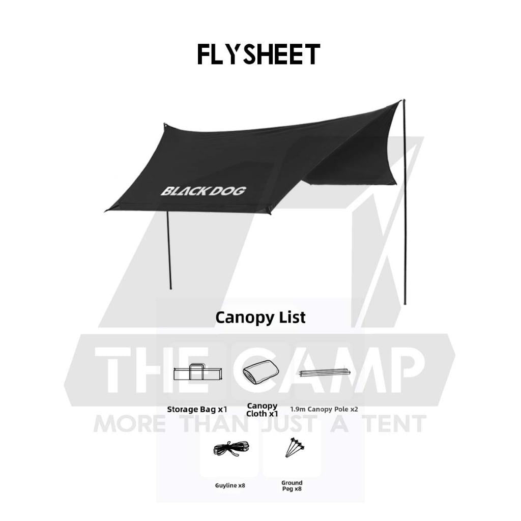 Blackdog Blackdog Leisure AIR PRO Upgraded Air Tent Double Layer PU3000mm Inflatable Khemah Angin CBD2550WS051