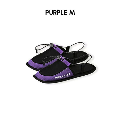 Wellhike SWS Foldable Slipper Shoes Sandal Outdoor Camping Indoor Beach Hotel Home Quick Dry Anti Slip Wading
