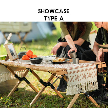 Mobi Garden Camping Table Cloth Outdoor Picnic Mat Tent Rope Flysheet Rope Pole Bag Nail Bucket Bed LED Light Chair