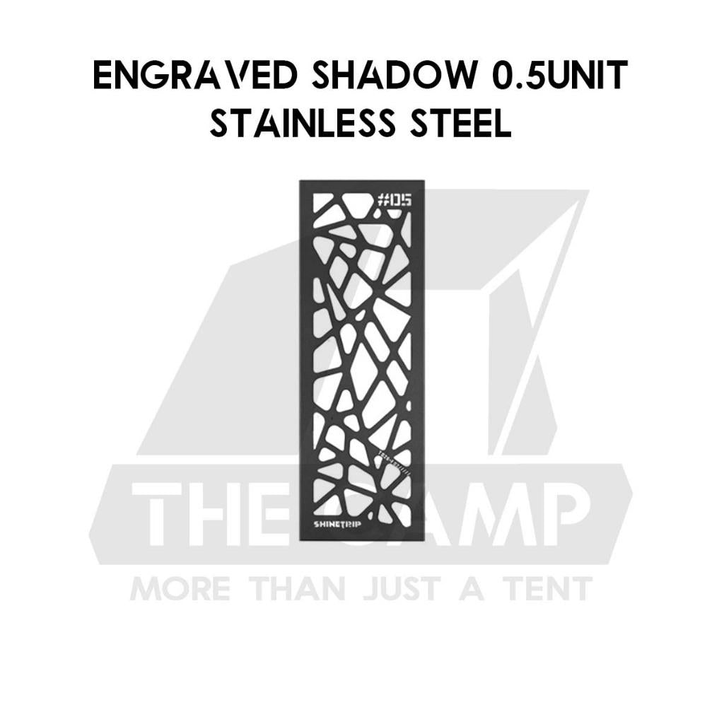 Shinetrip IGT Panel Acrylic Version 1 Unit Half Unit Plate for IGT Table Outdoor Camping Modular Meja A597
