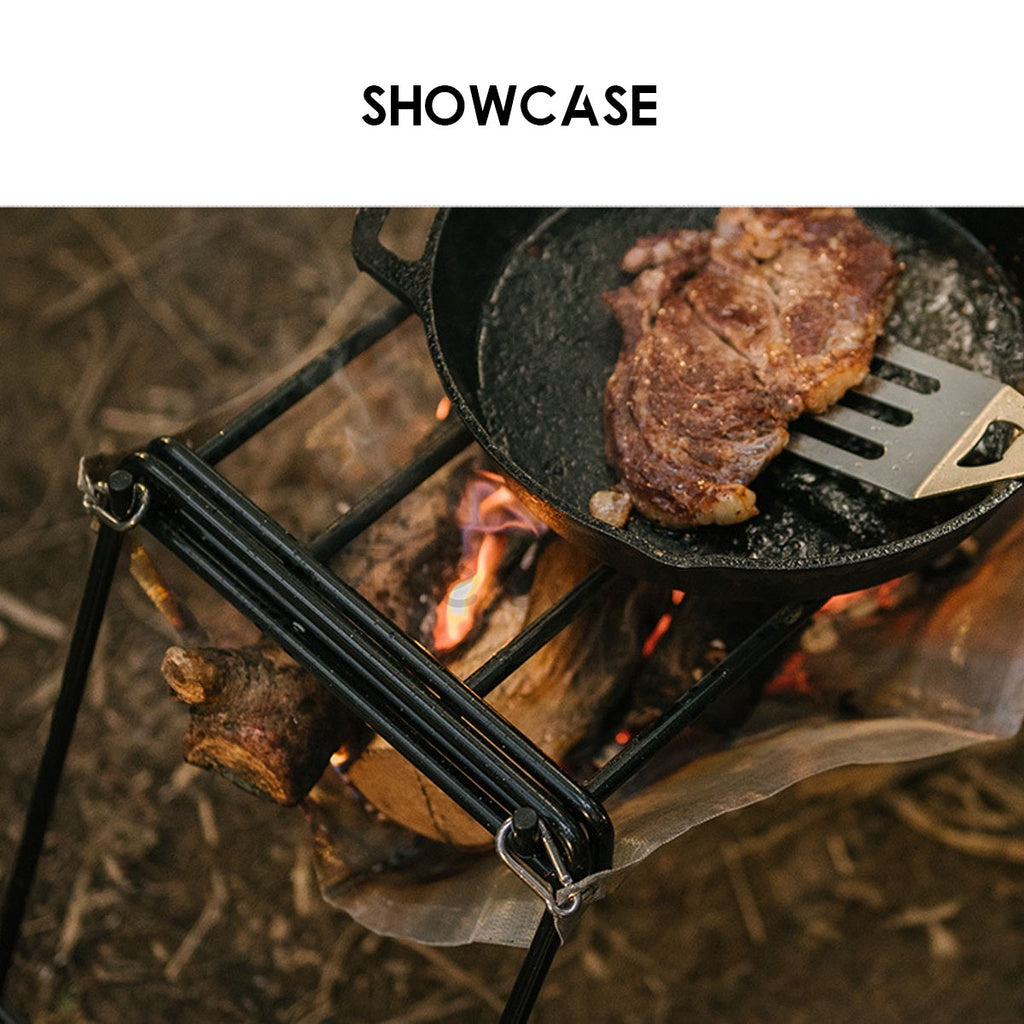 Naturehike Foldable Fire Rack Portable BBQ Cooking Firewood Grill Stove Camping Tent Chair Nail Peg Rope Flysheet Table