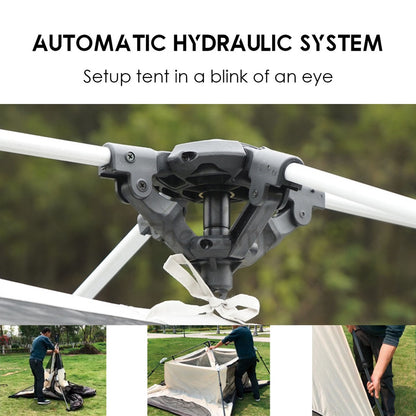Vidalido Camping Cabin Tent Automatic Setup Large Space 2 3 4 People Quick Fast Silver Coated Rainproof Camp UPF50+