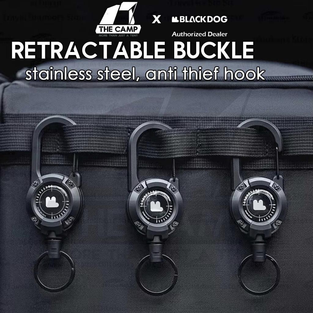 Blackdog Retractable Buckle Lanyard Clip Carabiner Outdoor Camping Tactical Pull Badge Keychain Anti Thief CBD2550PJ070