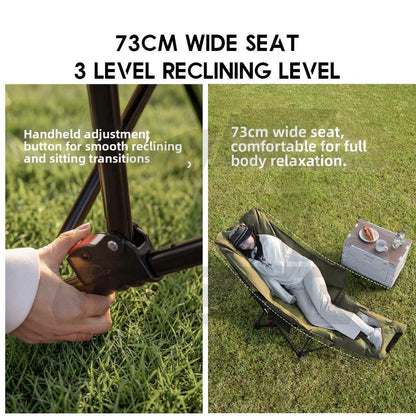 Naturehike SeaStar Cotton Filled Reclining Chair Footrest Leg Rest High Back Recliner Kerusi Healing CampingCNK2450JJ020
