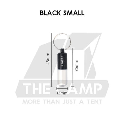 Wellhike SWS EDC Pill Capsule Sealed Waterproof Container Outdoor Camping Portable Small Bottle Mini Storage Keychain