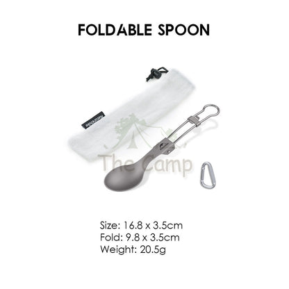 Naturehike Titanium Series Product Cup Bowl Cutlery Set Spork Fork Spoon Knife Cookware Utensil Camping Mobi Garden