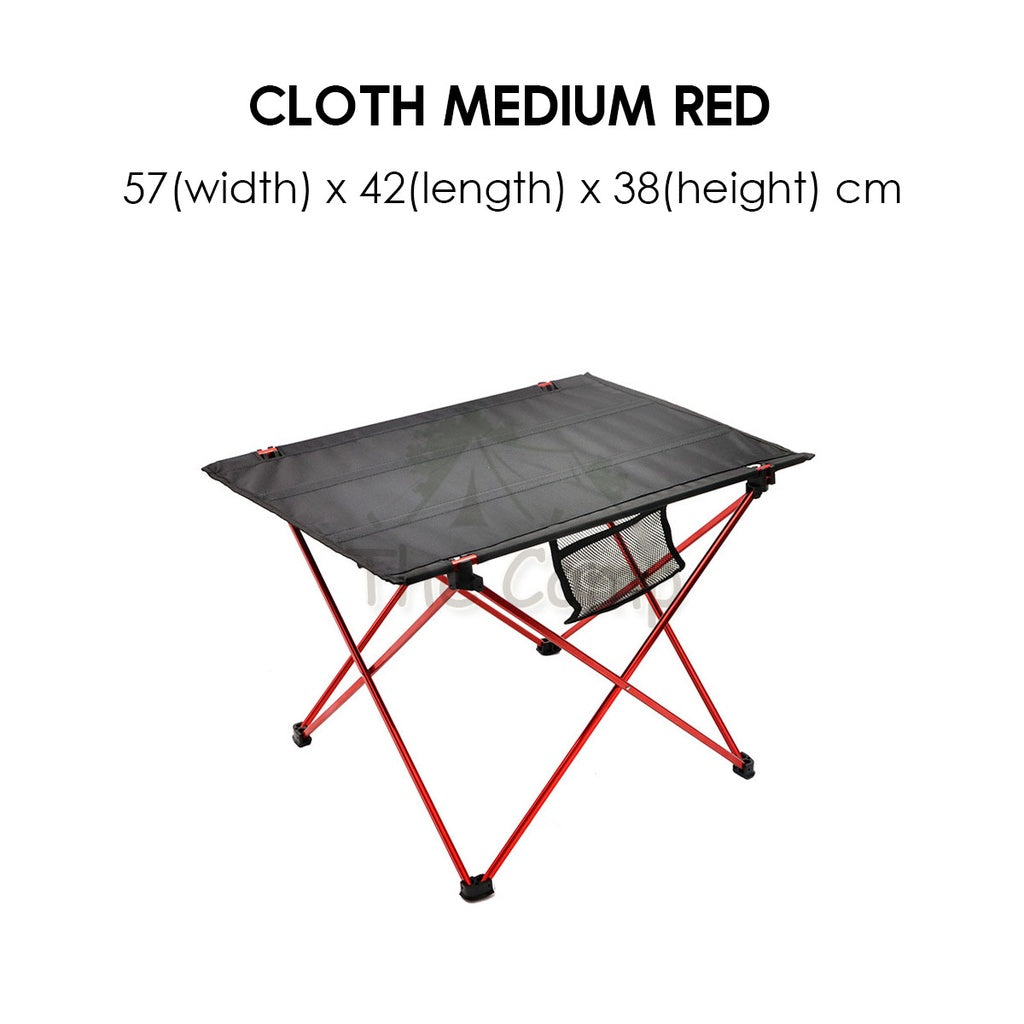 Outdoor Folding Aluminium / Cloth Camping Table Portable Small Compact Foldable Picnic BBQ Egg Roll Chair Flysheet Rope