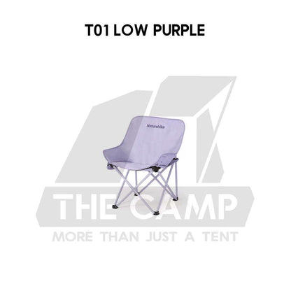 Naturehike T01 Low Back Moon Chair Outdoor Camping Widened Extra High Armchair Kerusi Healing CNH23JU13002