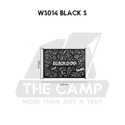 Blackdog Remax Ultralight Mat Carpet Picnic Black Cute Portable Waterproof Outdoor Hiking Camping CBD2650WS014