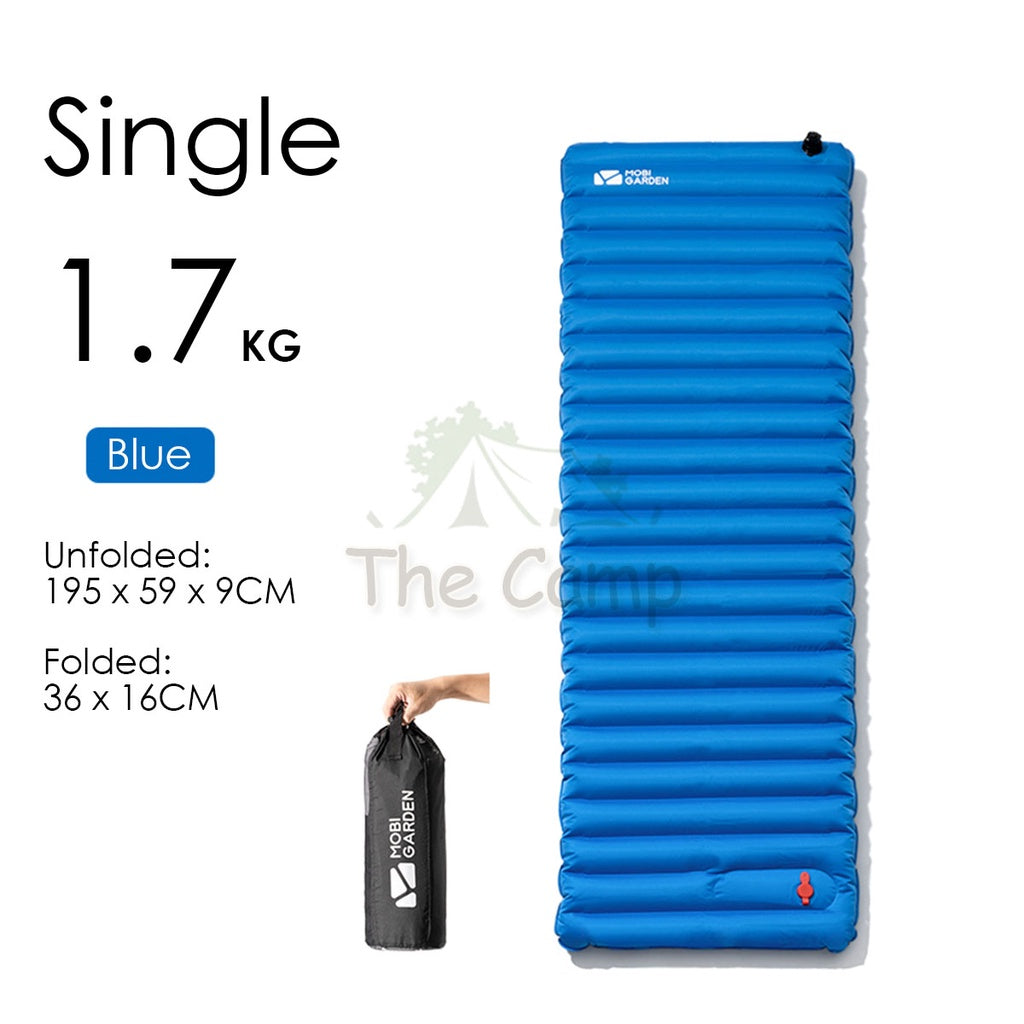 Mobi Garden Portable Air Bed Camping Mattress Tent Inflatable Single Double Outdoor Foldable Sport Family Naturehike