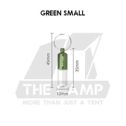Wellhike SWS EDC Pill Capsule Sealed Waterproof Container Outdoor Camping Portable Small Bottle Mini Storage Keychain