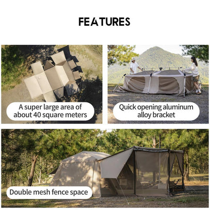 Naturehike Village 13 TiBlack Flagship PRO Auto Tent Automatic Ultimate Ti Black TiBlack PRO Outdoor Camping CNH22ZP004