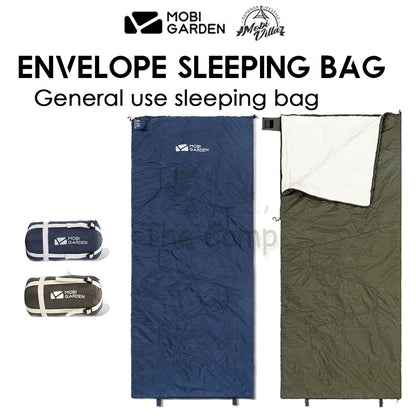 Mobi Garden Envelope Sleeping Bag Ultralight Portable Outdoor Camping Hiking Light Weight Naturehike