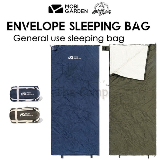 Mobi Garden Envelope Sleeping Bag Ultralight Portable Outdoor Camping Hiking Light Weight Naturehike