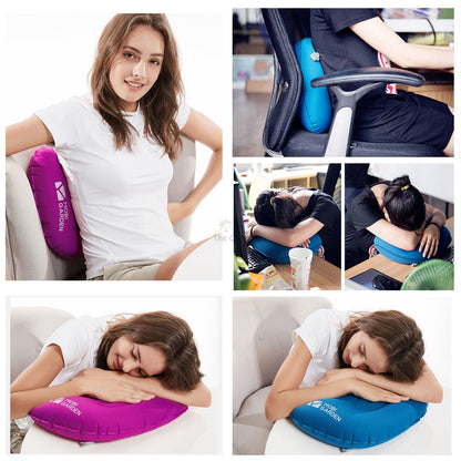Mobi Garden Pillow Auto Inflate Camping Outdoor Bed Mattress Inflatable Foldable Sleeping Bag Family Naturehike