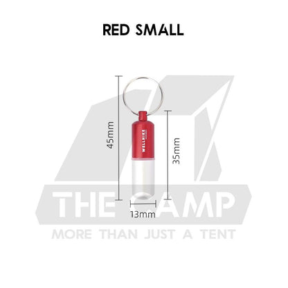 Wellhike SWS EDC Pill Capsule Sealed Waterproof Container Outdoor Camping Portable Small Bottle Mini Storage Keychain