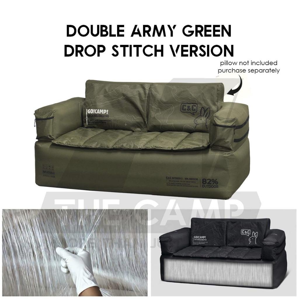 CC Air Sofa Drop Stitch Version Day Dream Outdoor Camping Optional Groundsheet Mat Leisure Inflation Lazy Bed