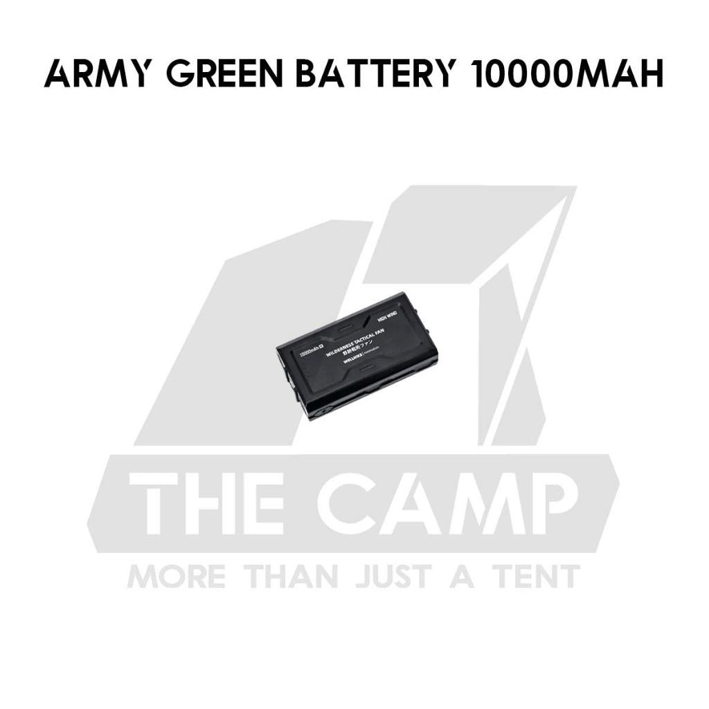 Wellhike SWS Wilderness Tactical Fan 10000mah Battery Swapping Tripod Clip Turbo Outdoor Camping Kipas Angin