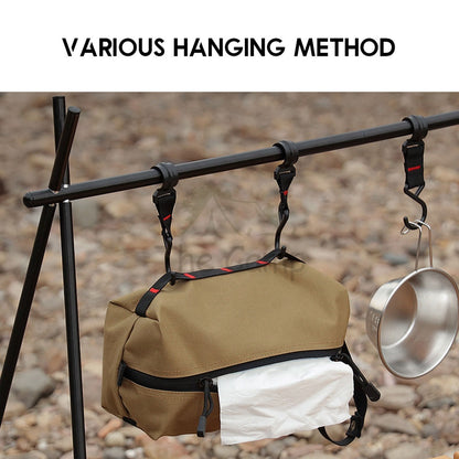 EDC Tissue Multipurpose Bag Camping Storage Equipment Compact Outdoor