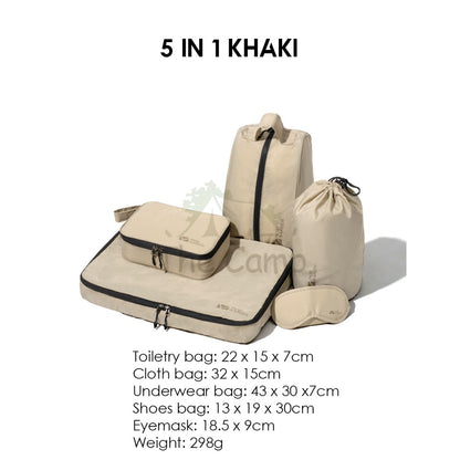 Mobi Garden Travel Bag Set Perfect for Travelling Camping Hiking Storage Set Tent Nail Peg Flysheet Table Chair Pole