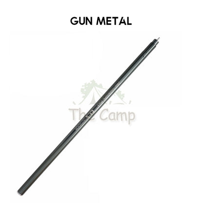 Telescopic Adjustable Flysheet Pole 2.4meter Camping Aluminium Alloy Lightweight Tent Stand Bag Nail Peg CLS