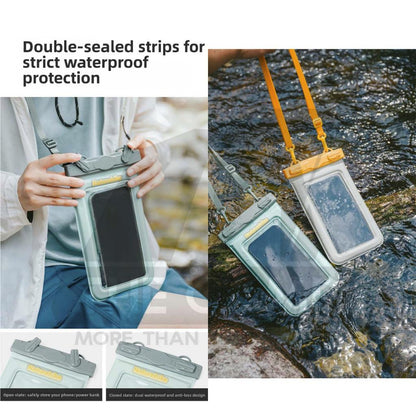 Naturehike Mobile Phone Waterproof Handphone Bag Touchable Screen Dry Bag Diving Floating 20m 50m IPX8 CNK2300BS015