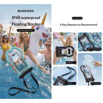 Blackdog Mobile Phone Waterproof Bag Touchable Screen Dry Bag Diving Floating 20m 50m IPX8 CBD2652006011