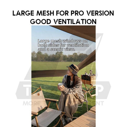 Naturehike Cloud Skies PRO 860 960 Tarp Flysheet TiBlack Coating Outdoor Camping Waterproof Awning Mesh CNK2650WS023