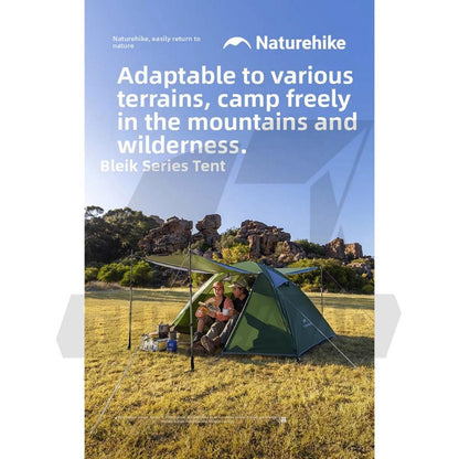 Naturehike Bleik Series Tent 2-3 Person 2pax 3pax Waterproof Ultralight Hiking UPF50 Outdoor Camping Khemah CNK2550WS038