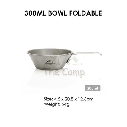 Naturehike Titanium Series Product Cup Bowl Cutlery Set Spork Fork Spoon Knife Cookware Utensil Camping Mobi Garden